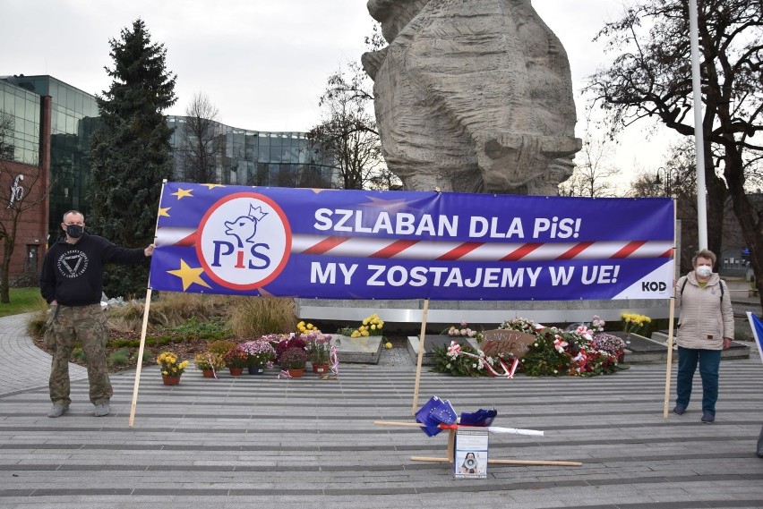 "Szlaban dla PiS". Opolanie manifestowali poparcie dla...