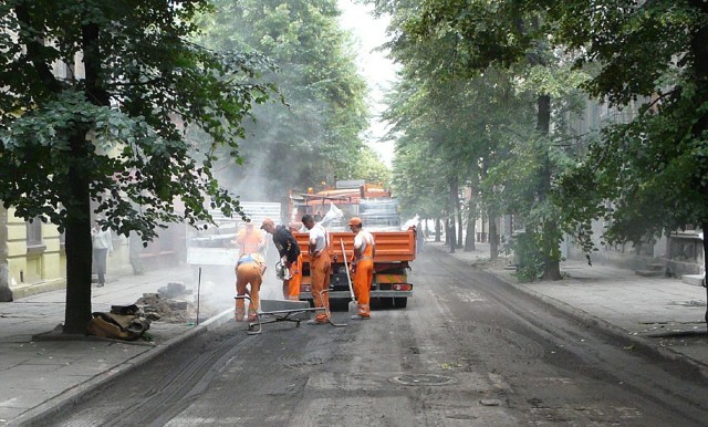 Ulica Pułaskiego jest nieprzejezdna. Ma być otwarta jeszcze w tym tygodniu.