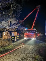 Pożar w Osieku nad Notecią. Gasiło go 30 strażaków