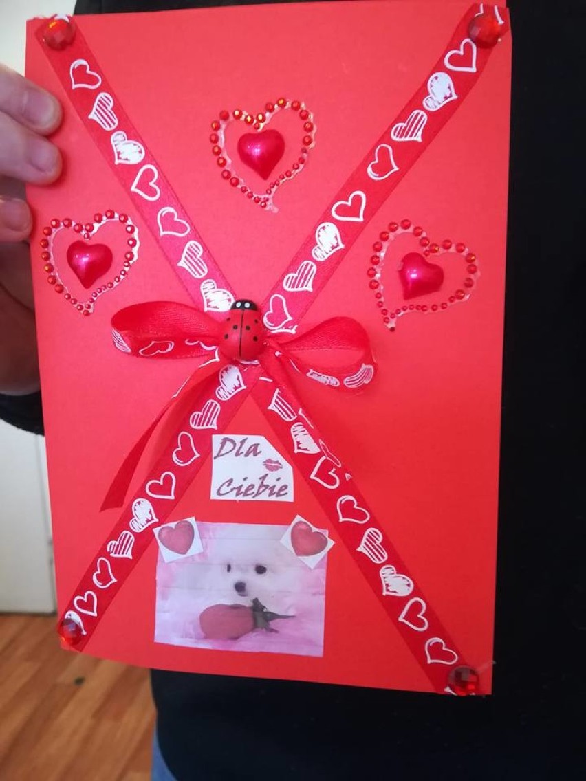 Kartki na Walentynki z Powiatowym Ogniskiem Pracy Pozaszkolnej