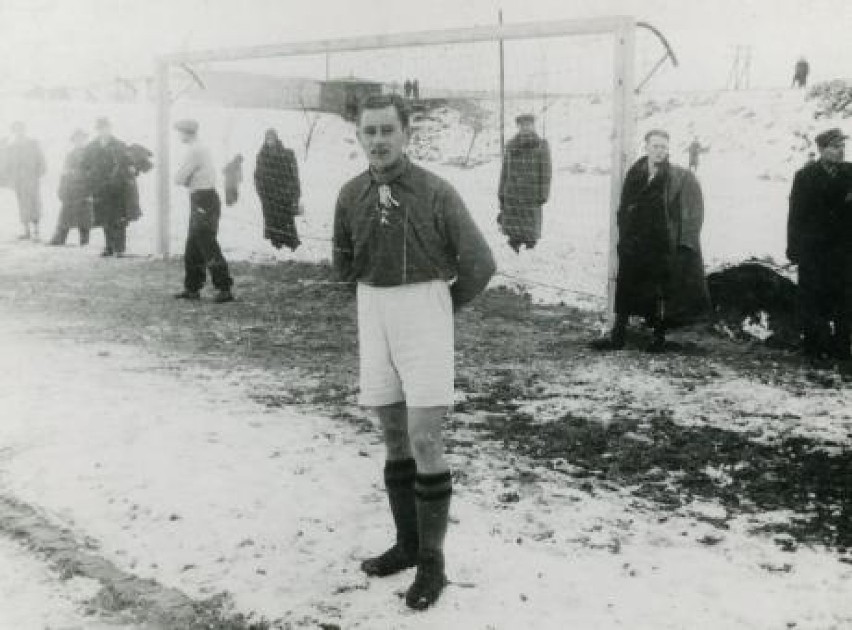 Antoni Barwiński (1923-2005), piłkarz Tarnovii oraz Unii...