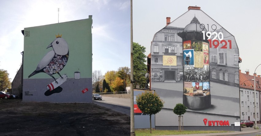 Najpiękniejsze murale w Bytomiu. Oto nasz TOP10. Zobacz je...