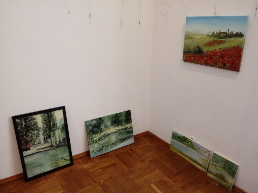 Wystawa malarstwa Urszuli Trawińskiej "Inowrocław w kwiatach i pejzażach" [zapowiedź]