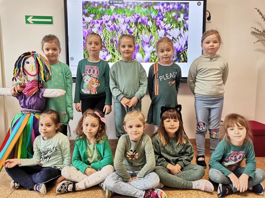 Dzieci z ZSP w Przyprostyni powitały wiosnę - 21 marca 2023