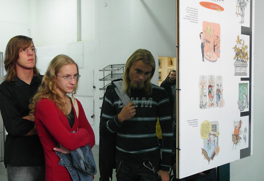 Wernisaż wystawy komiksów &quot;Wokół Conturu&quot; rozpoczął Piotrkoff Art Festival