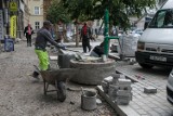 Kraków. Rynek Kleparski w przebudowie. Zobacz, jakie są postępy prac [ZDJĘCIA]