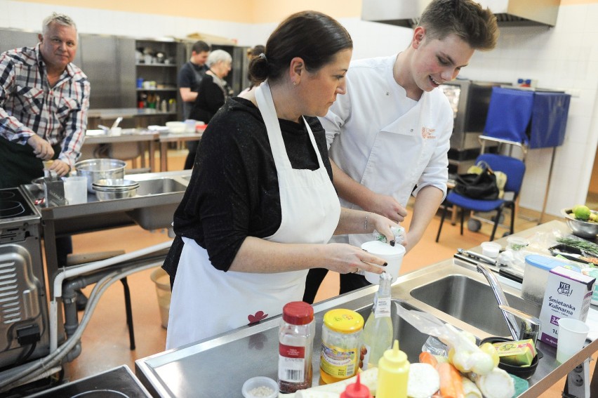 Master Chef w leszczyńskim ekonomiku. Gotowały całe rodziny