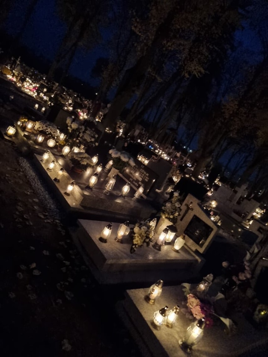 Cmentarze nocą...