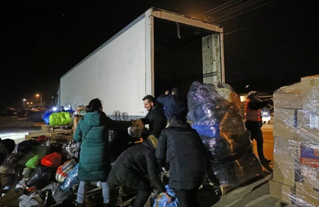 Rusza zbiórka darów dla uchodźców w OSP Gruta. Dary pojadą do Zosina
