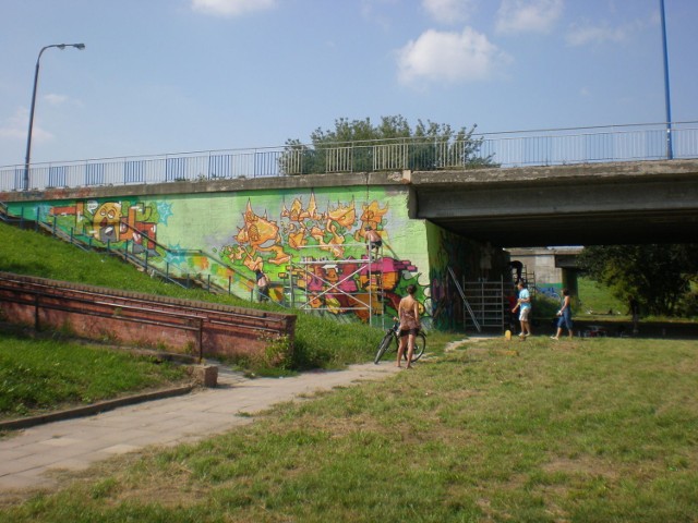 Lubelski Festiwal Graffiti 2011/ul.Smorawińskiego. Fot.Anna Kołodziejczyk