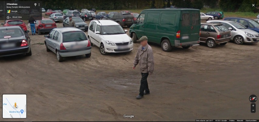 Mieszkańcy Nowego Tomyśla przyłapani przez Google Street View na zakupach. Kto został uwieczniony na zdjęciach?