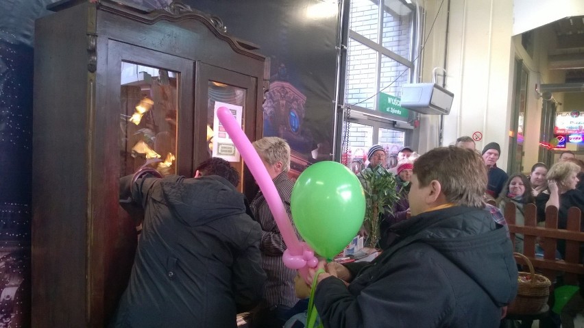 Akcja "Zdrowi w Łodzi" na Rynku Bałuckim