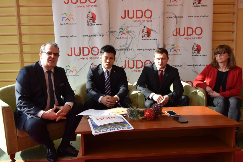 Trener z Japonii Kotaro Sasaki przez trzy tygodnie trenował z judokami rybnickiej Polonii