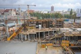 Bałtyk Poznań rośnie. Budowa biurowca w tempie 1 piętro na 2 tygodnie [ZDJĘCIA]