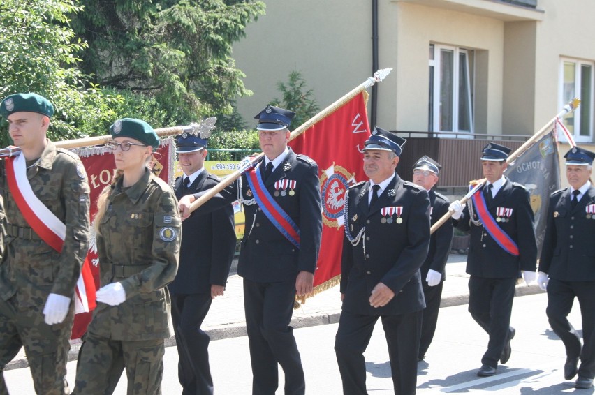 Upamiętnienie 1050 rocznicy chrztu Polski na zakończenie święta powiatu radziejowskiego