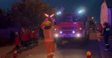 Powitanie wozu bojowego w OSP w Gaszynie. Samochód podarowali strażacy z Masłowic