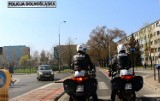 Policja Jelenia Góra. Mundurowi na motocyklach patrolują drogi