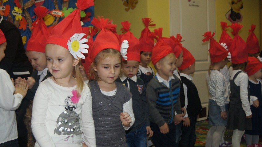 Przedszkolaki z Jedynki pasowane przed Świętem Niepodległości