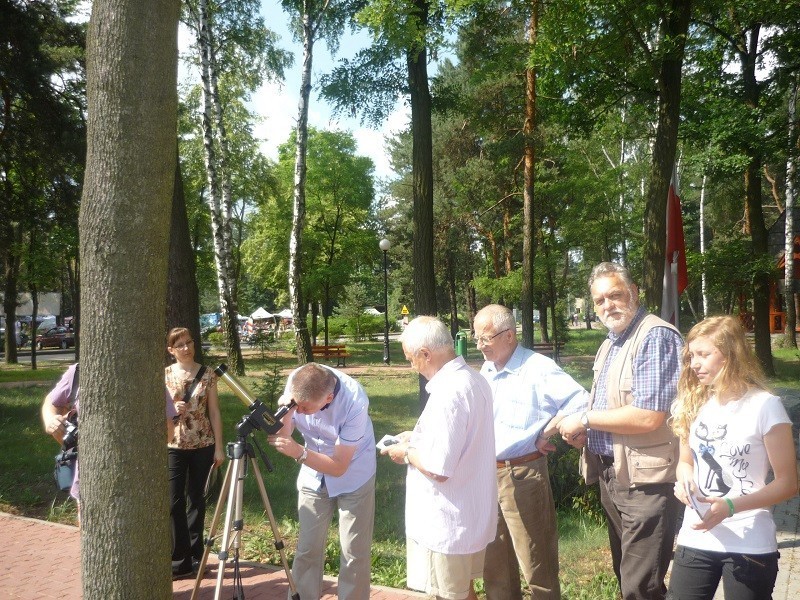 Obserwacje Słońca w Żarkach Letnisku 2013