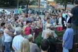 Protest na Cieszkowskiego w Łodzi. Mieszkańcy nie chcą tam marketu [ZDJĘCIA]