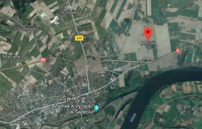 Policja wyznaczyła objazdy przez miejscowości Czaple i Wiąg.