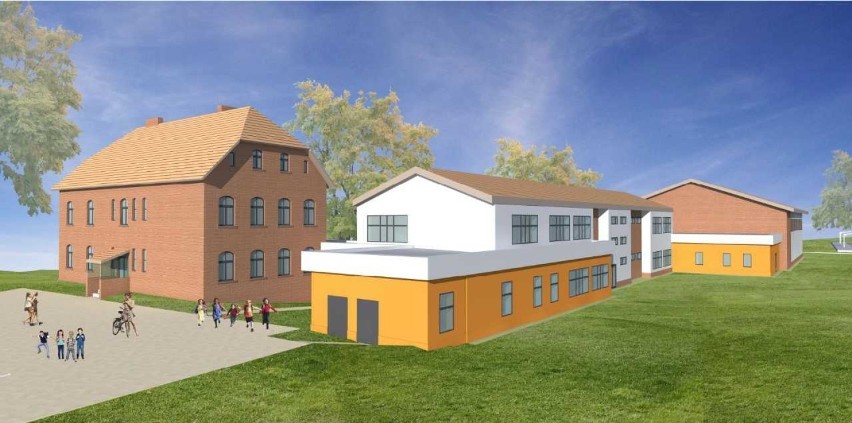 Modernizacja starego budynku szkoły we wsi Wierzonka to dopiero początek wielkiej metamorfozy 