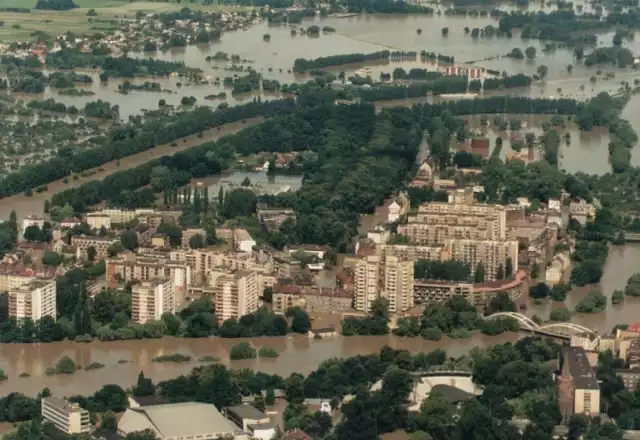 Powódź 1997. Opole.