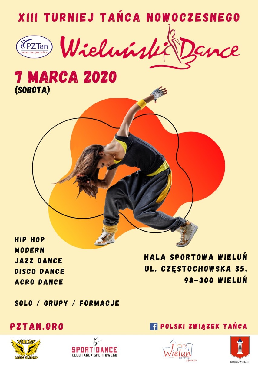 Wieluński Dance 2020. Trwają zapisy na turniej tańca [REGULAMIN, FOTO]