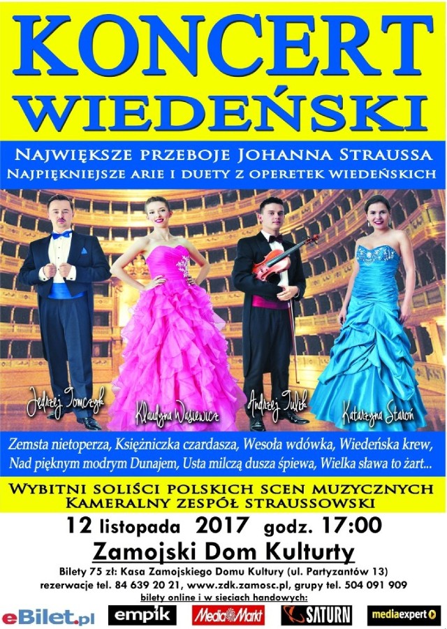 Gala Wiedeńska w Zamościu. Już wkrótce wyjątkowy koncert!