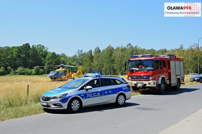 Upalna niedziela sprawiała, że mieszkańcy Dolnego Śląska...