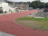 Stadion lekkoatletyczny w Rybniku: Nawierzchnia prawie gotowa