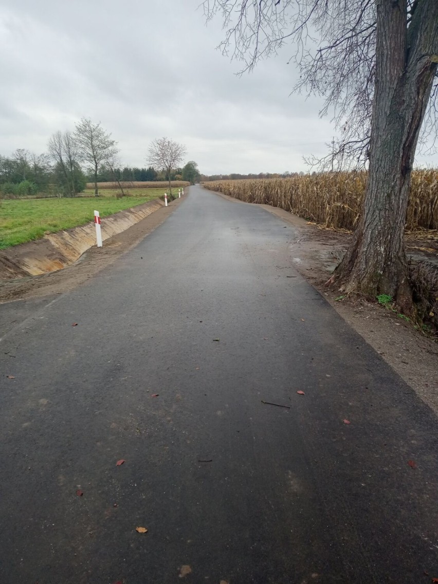Stróżewice: droga dojazdowa do gruntów rolnych wyremontowana