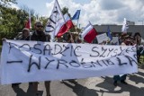 Toruń: Protest przeciwko ministrowi Szyszce [ZDJĘCIA]