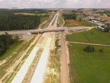 Budowa autostrady A1 w woj. śląskim - nowe ZDJĘCIA z drona