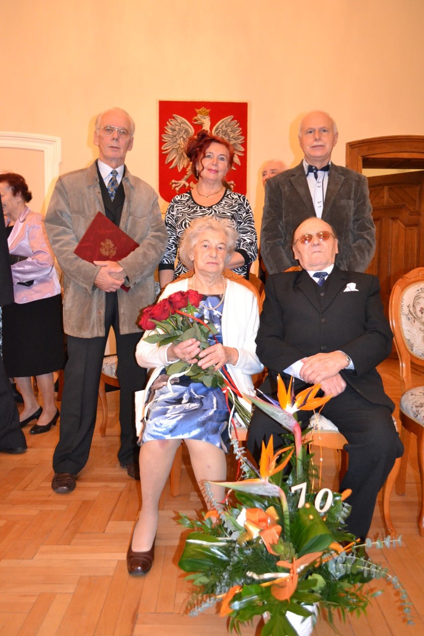 70-lecie i 60-lecie małżeństwa w Sosnowcu [ZDJĘCIA]