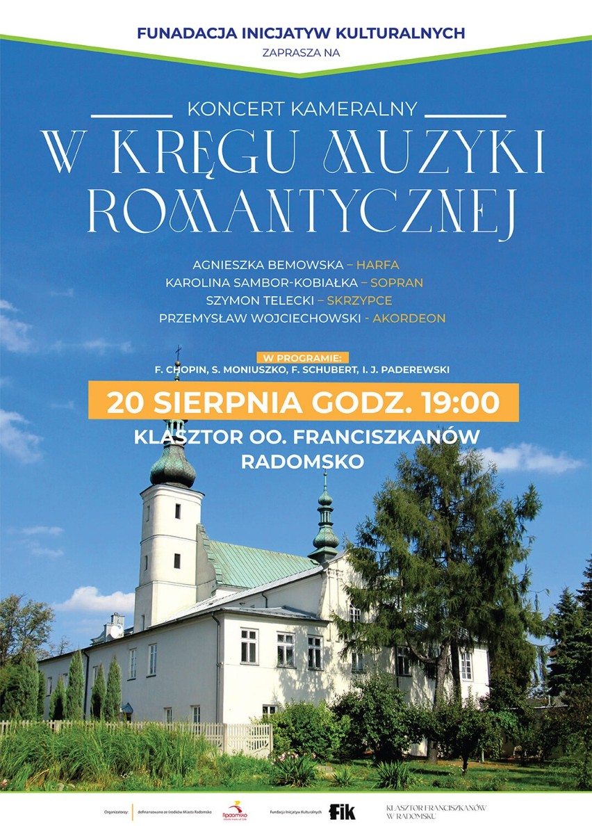 FIK w Radomsku zaprasza na koncert "W kręgu muzyki romantycznej"