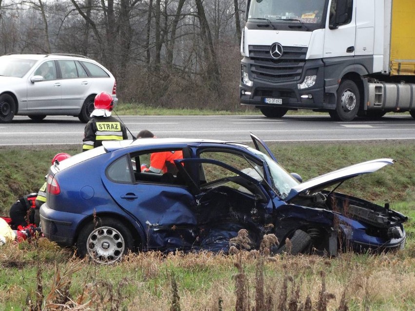 Nowy Tomyśl: Poważny wypadek na obwodnicy