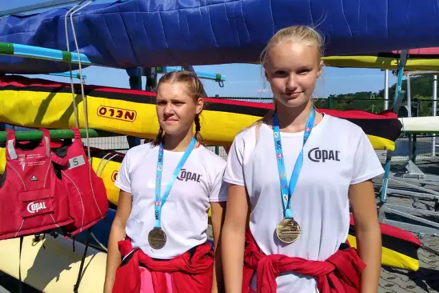 Trzcianecka osada w składzie Julia Piasecka - Karolina Zapała zwyciężyła w wyścigu K-2/2000 metrów