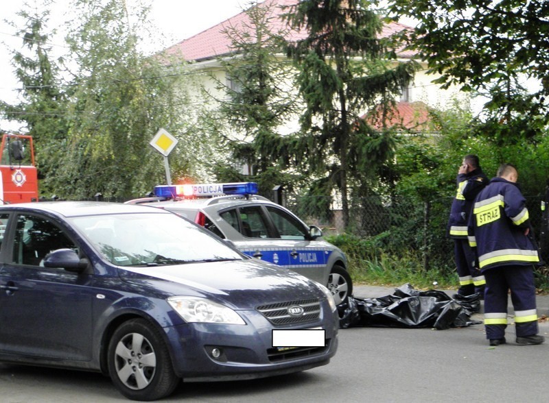 Wypadek w Osieku nad Wisłą. Kobieta potrącona przez samochód nie żyje[ZDJĘCIA I VIDEO]