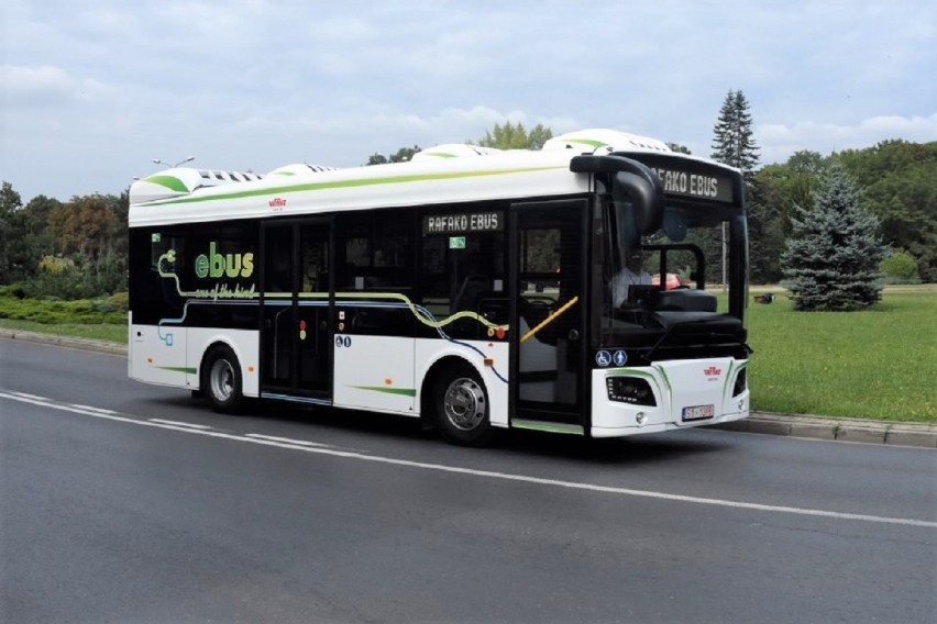 Rozpoczęcie jazd testowych autobusu Rafako w Inowrocławiu...