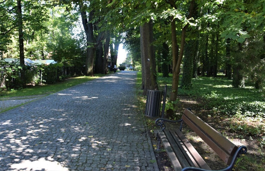 Park Habsburgów w Żywcu. Fantastyczne miejsce na weekendowy spacer. Znajdziemy tu wszystko - słońce, cień, zieleń, ciszę wodę i zwierzęta