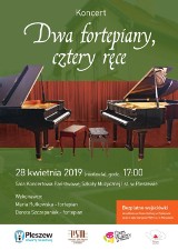 ,,Dwa fortepiany, cztery ręce", czyli koncert Marii Rutkowskiej i Doroty Szczepaniak już dziś w sali koncertowej 
