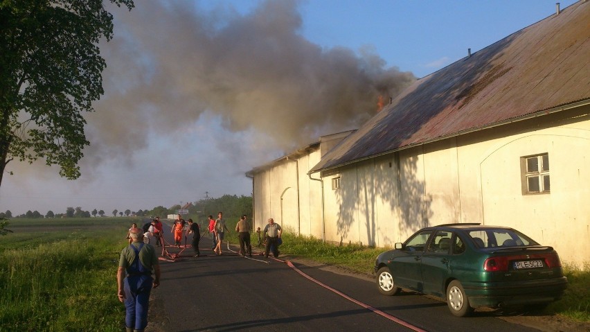 Pożar w Mórkowie został opanowany około godziny 21.00.