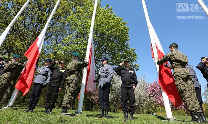Święto Flagi w Szczecinie. Uroczystości na Jasnych Błoniach