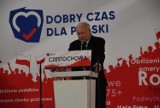 Jarosław Kaczyński na konwencji wyborczej Prawa i Sprawiedliwości w Częstochowie ZDJĘCIA