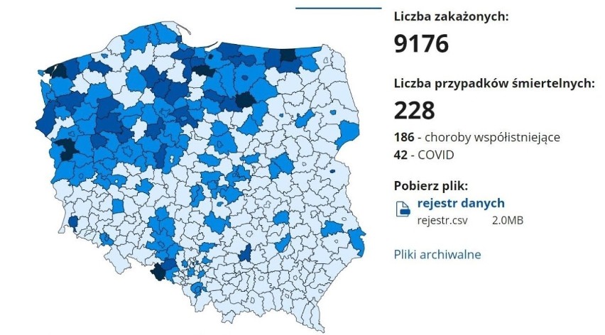 Covid-19. 54 nowe zakażenia w Słupsku i powiecie słupskim 