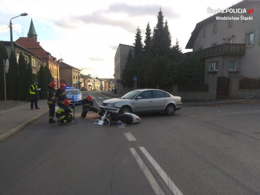 Do wypadku doszło na skrzyżowaniu ulic Paderewskiego i...