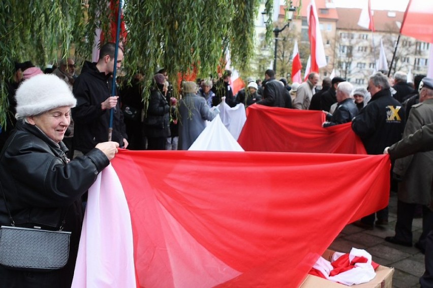 Marsz Niepodlogłeści w Szczecinie