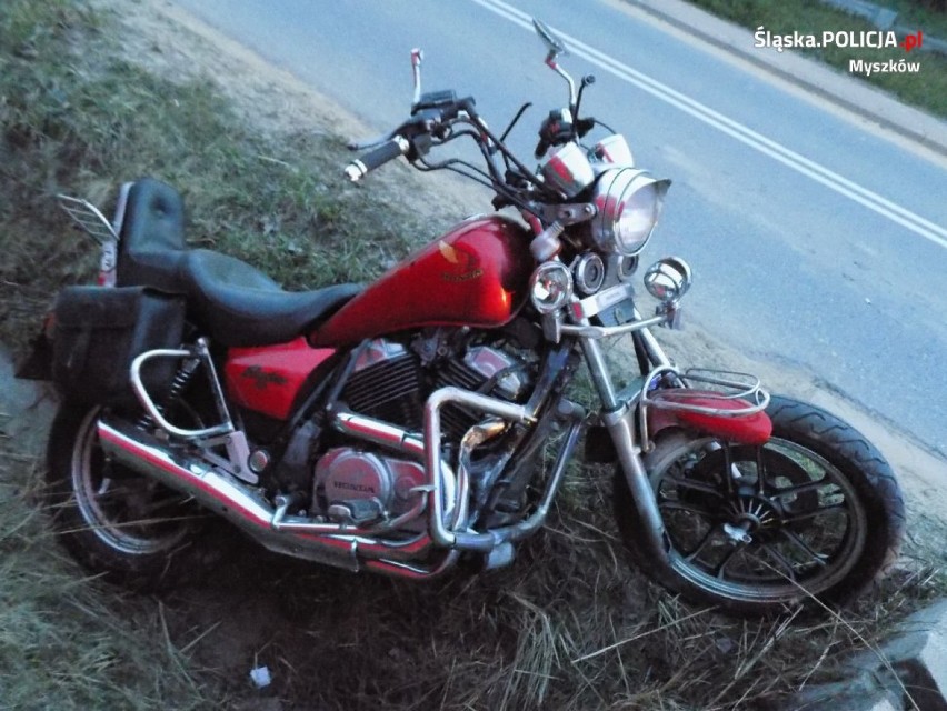 Tragiczny wypadek motocyklisty w Bliżycach. 70-latek nie opanował motocykla i zmarł w wyniku odniesionych obrażeń