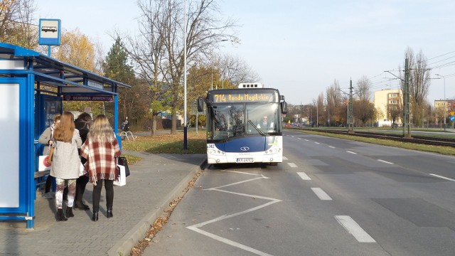 Remont torowiska na al. Pokoju w Krakowie.